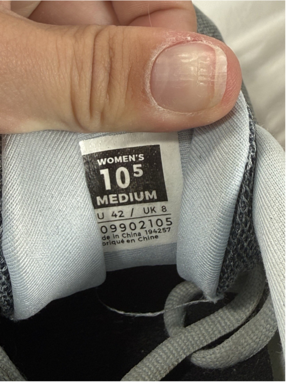 Kuru Womens Flex Via Sneakers US 10.5 M Grey Blue - Picture 7 of 15